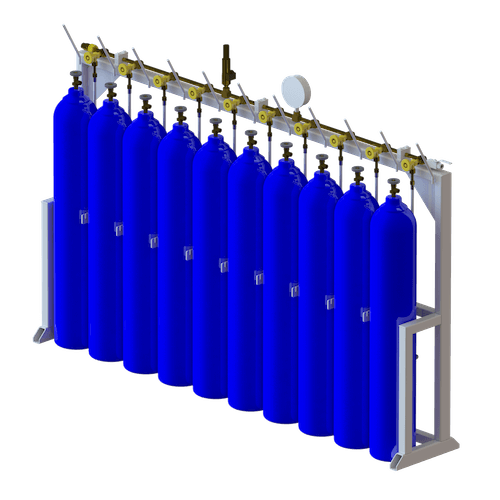 LINEAR MANIFOLD WITH CYLINDERS